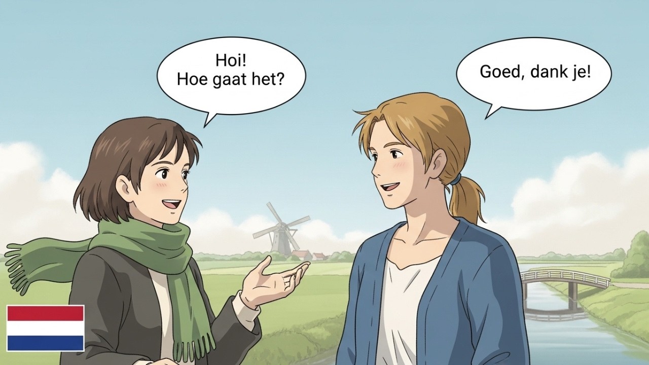 🇳🇱 Learn Dutch With Real-Life Conversations | Driving & Travel Scenarios
