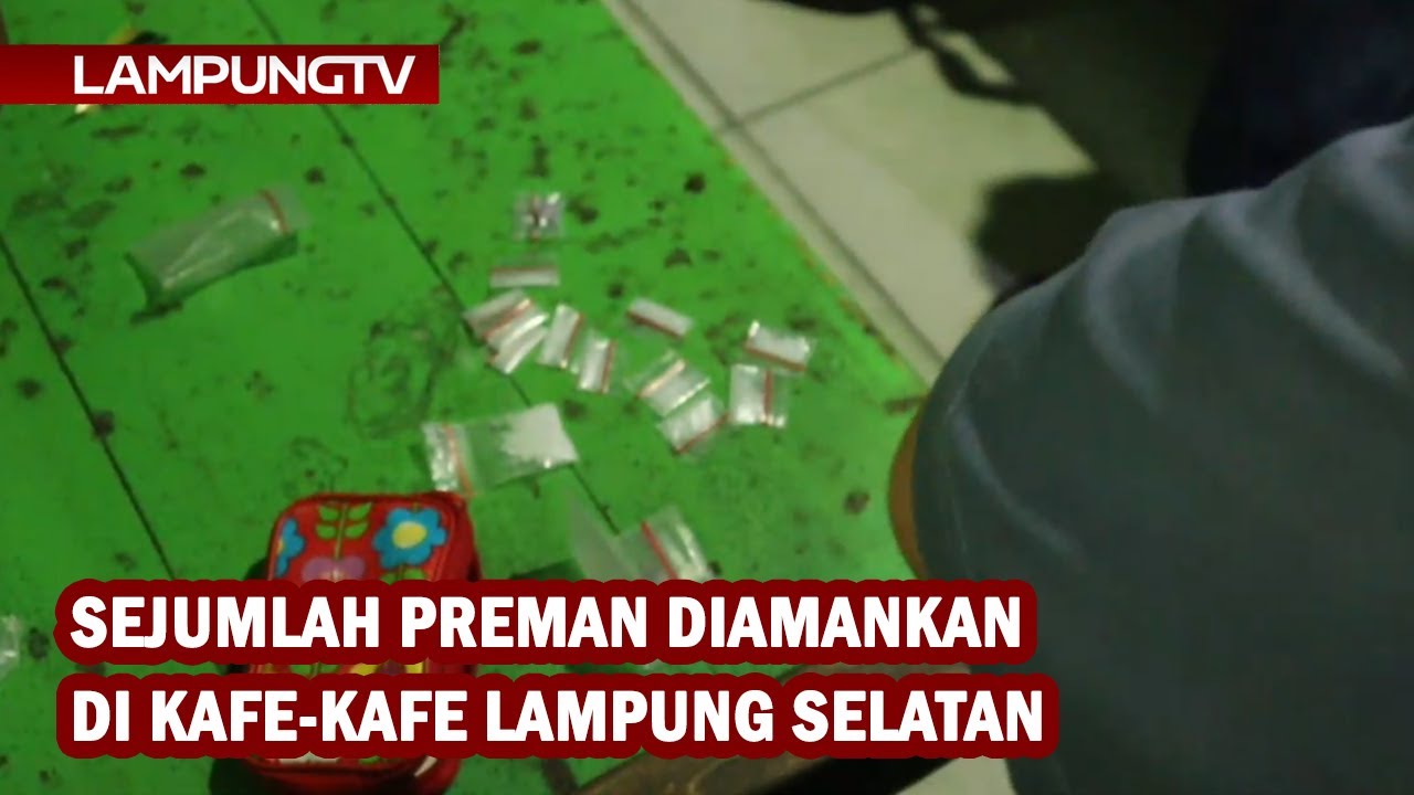 Sejumlah Preman Diamankan di Lampung Selatan