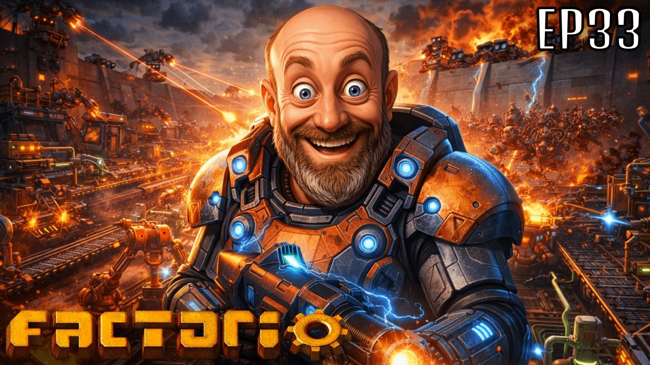 Factorio EP33 | Gniazdo mam w bazie