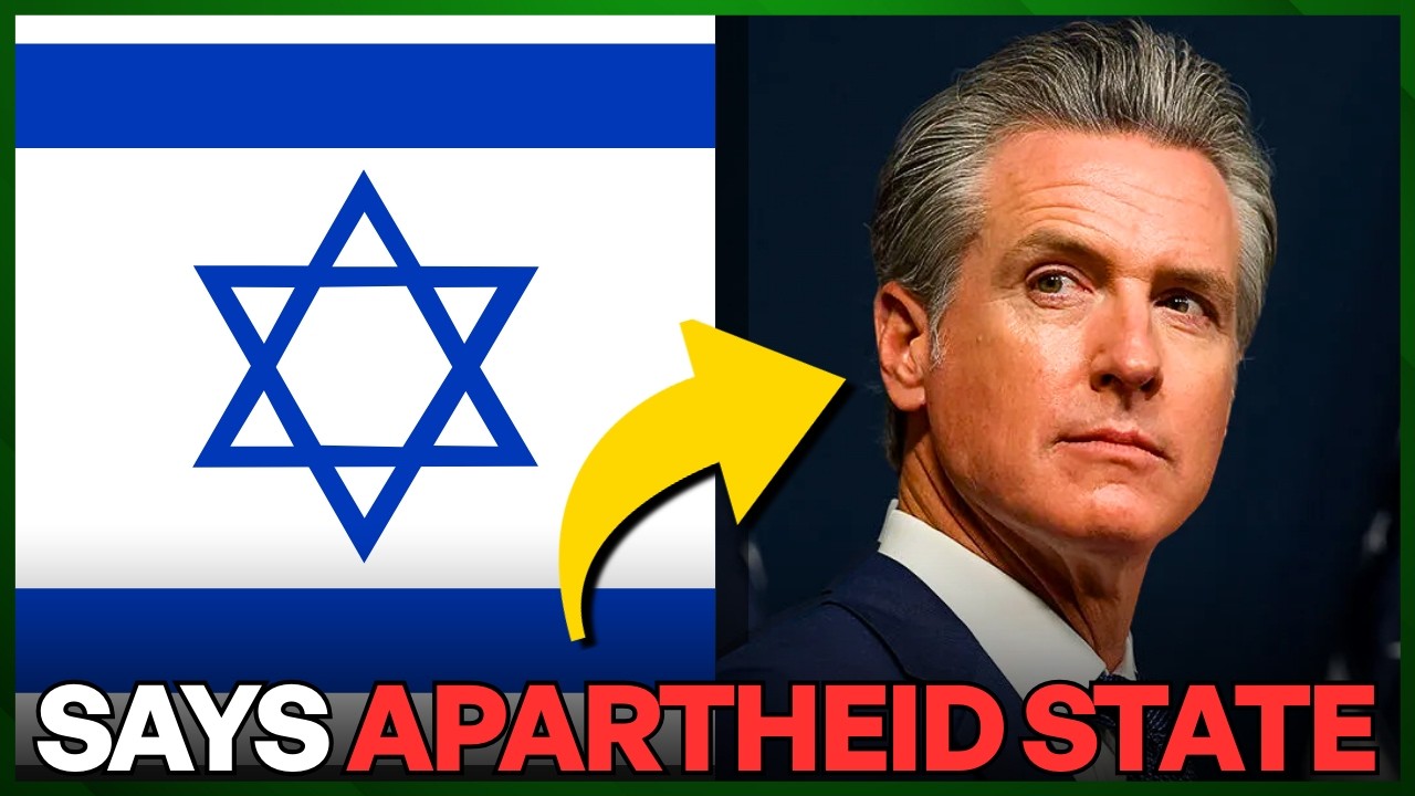 Newsom Goes Viral For Israel Is An Apartheid State