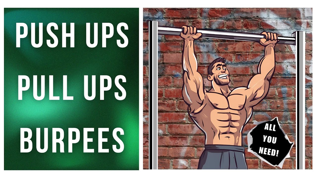 3 Exercises To Build Muscle (Prison Workout)