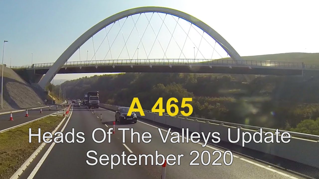 A465, Heads Of The Valleys Road Widening, September 2020 Update.