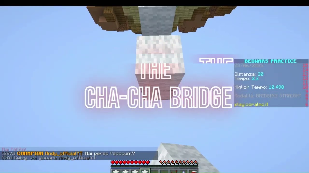 Signori, il CHA-CHA BRIDGE