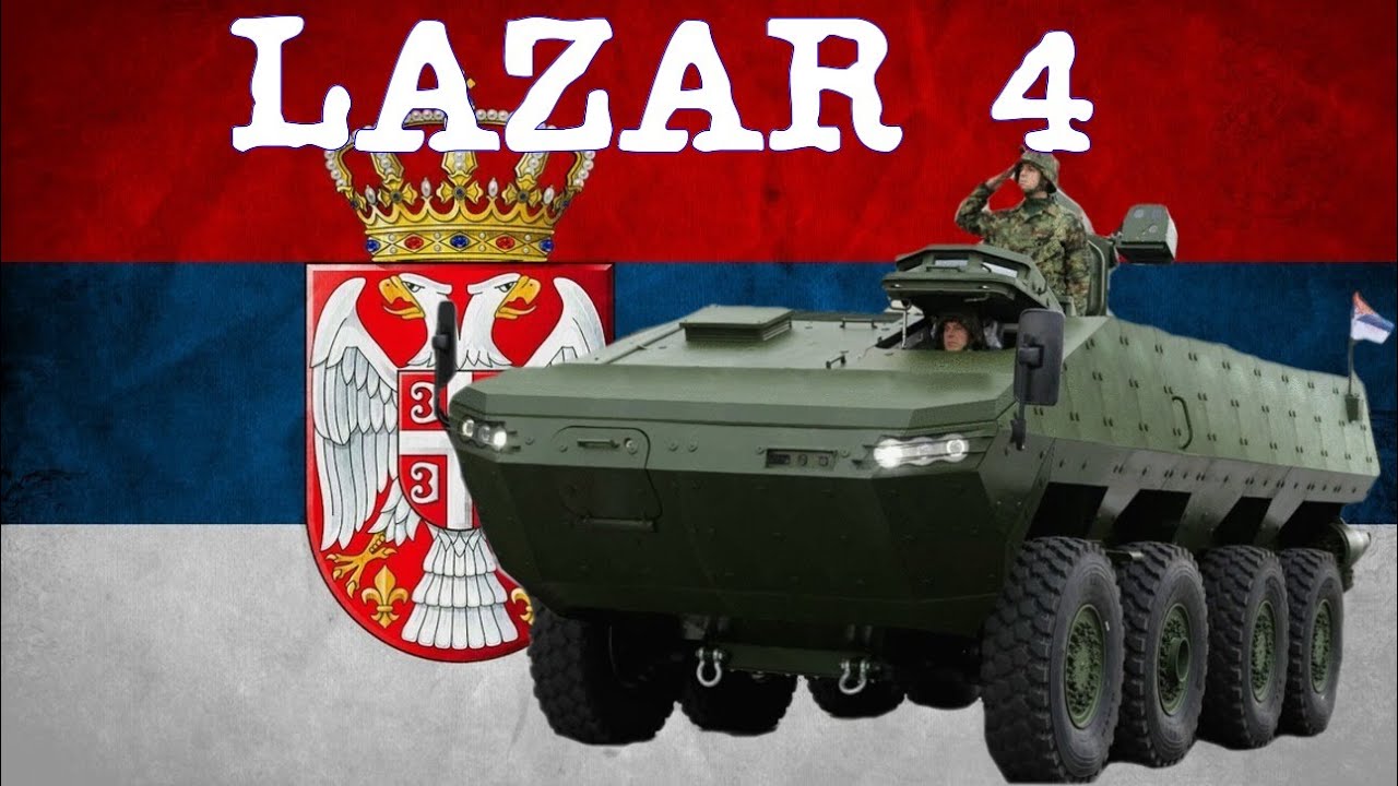 Lazar dobija novu verziju za Vojsku Srbije! Lazar 4 APC for Serbian Army!
