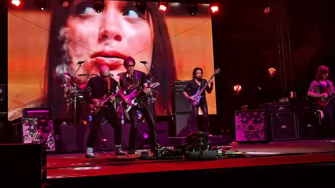 SATCHVAI Band (Joe Satriani & Steve Vai) - Luka Beograd 30/07/2025 (Full Concert/1st ROW)