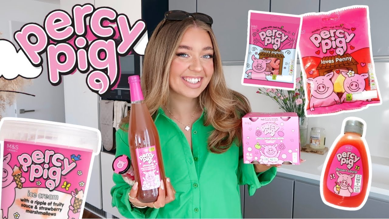 ONLY Eating PERCY PIG Food For 24 HOURS!!