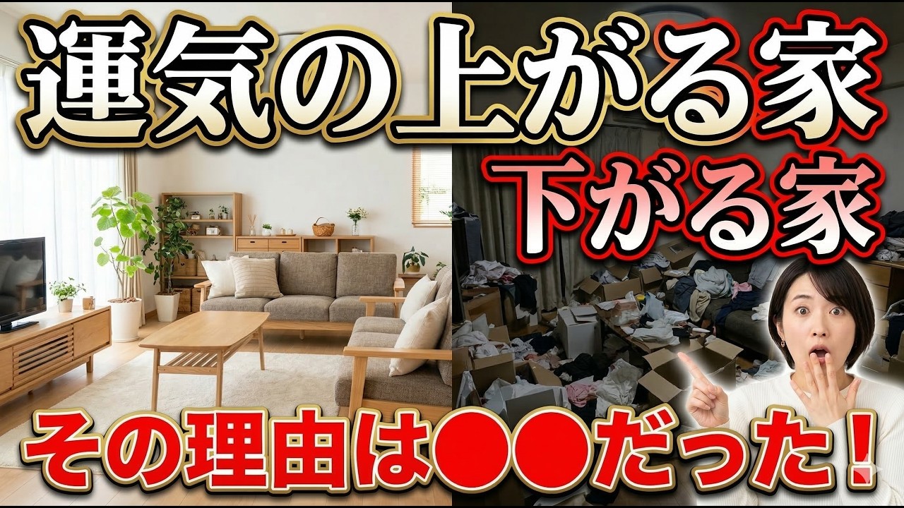 【風水】あなたの家はどっち？運気爆上げの家と下げる家の特徴は●●です！今すぐチェックして改善するべし！