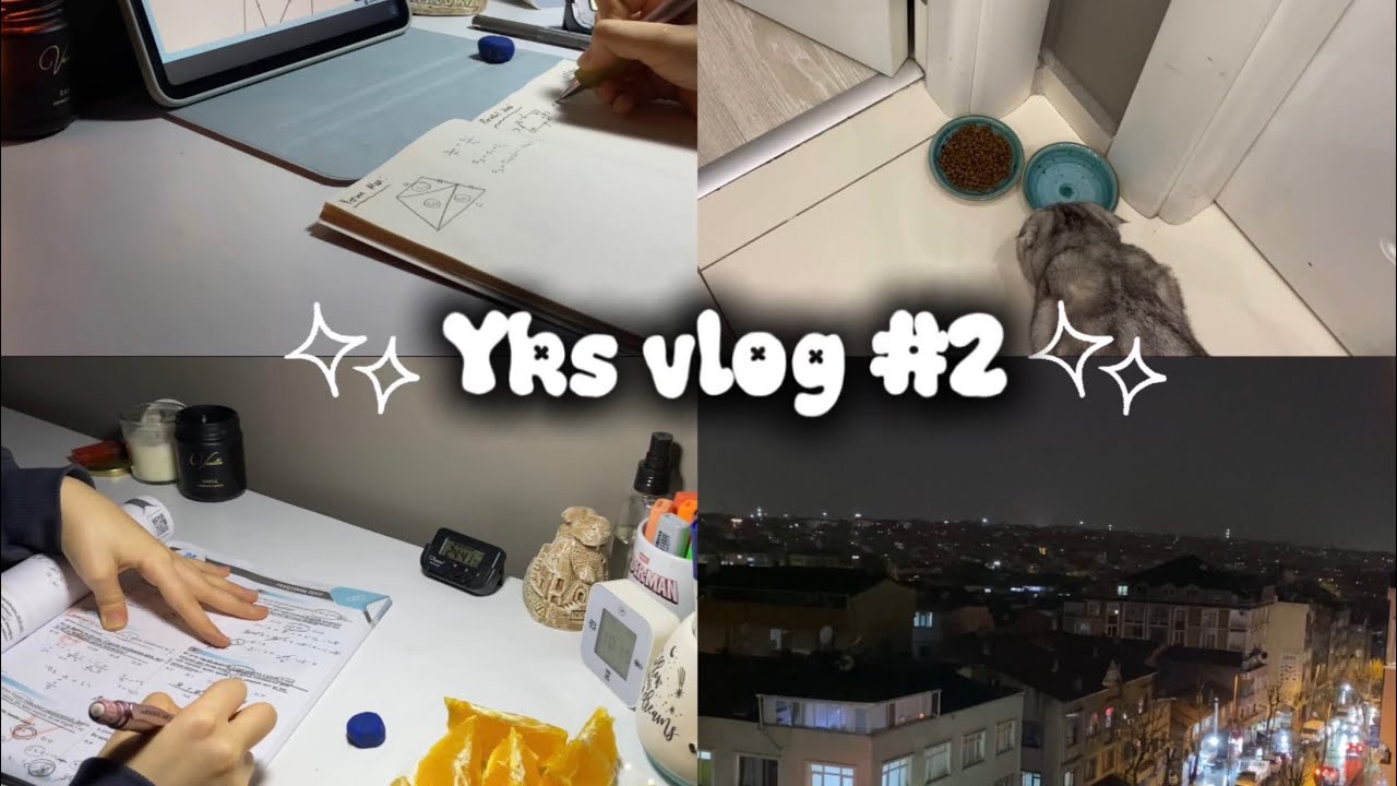 Yoğun bir dershane gününden sonra akşam rutinim/ #yks2026 #dailyvlog #ders 