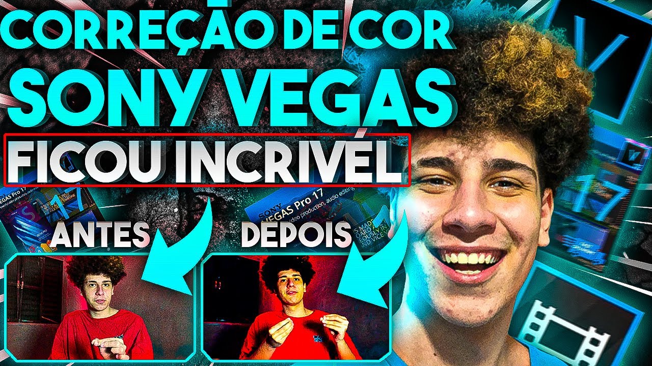 Seus Vídeos Vão Ficar SENSASIONAIS Se Você Aplicar Essa CORREÇÃO DE COR No Sony Vegas [2020/2021]