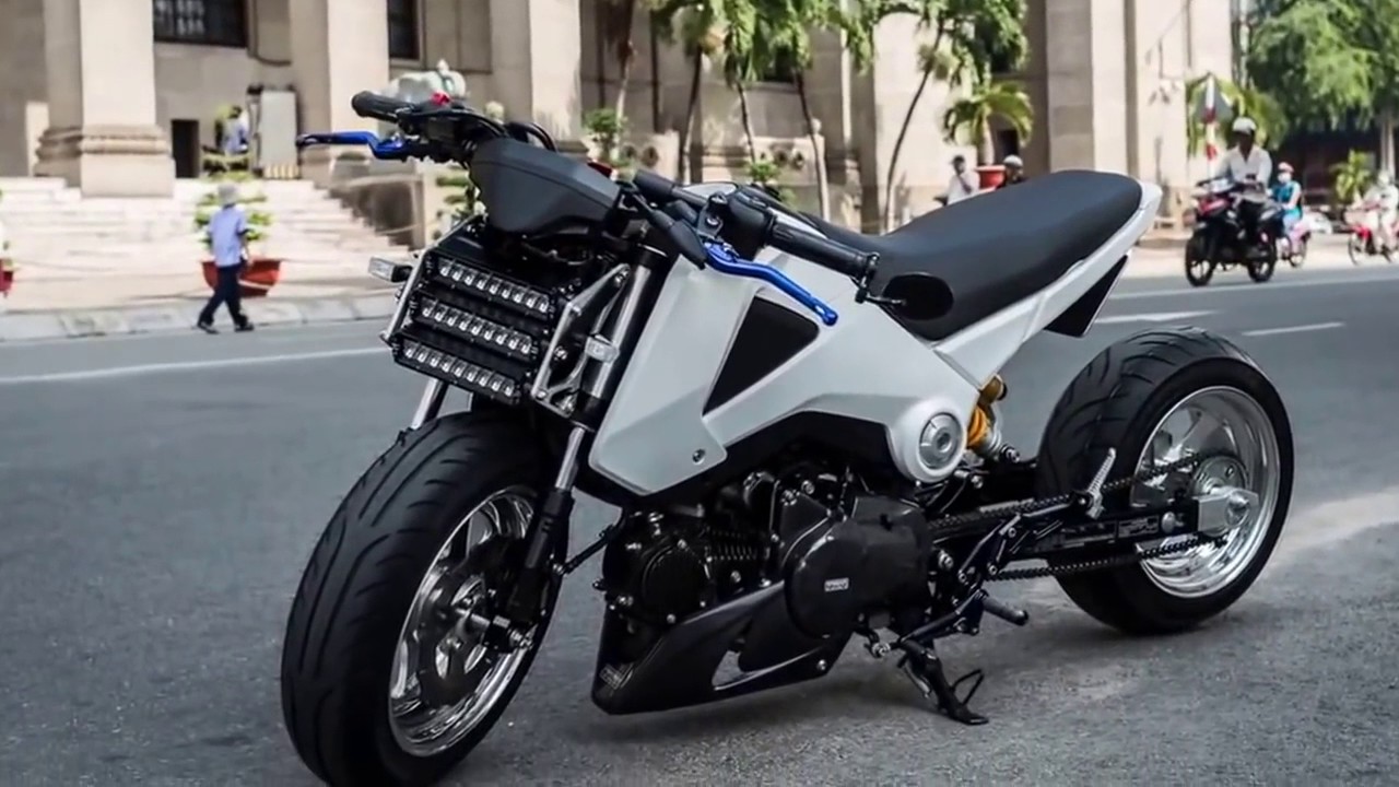 Ultimate exhaust sound Honda msx 125  grom motorcycle best modification