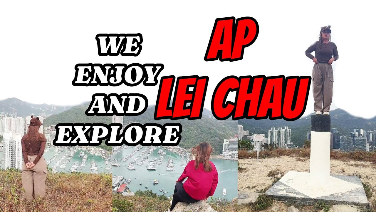 ENJOYING AND EXPLORING THE BEAUTIFUL VIEW OF AP LEI CHAU HIKE 🫶