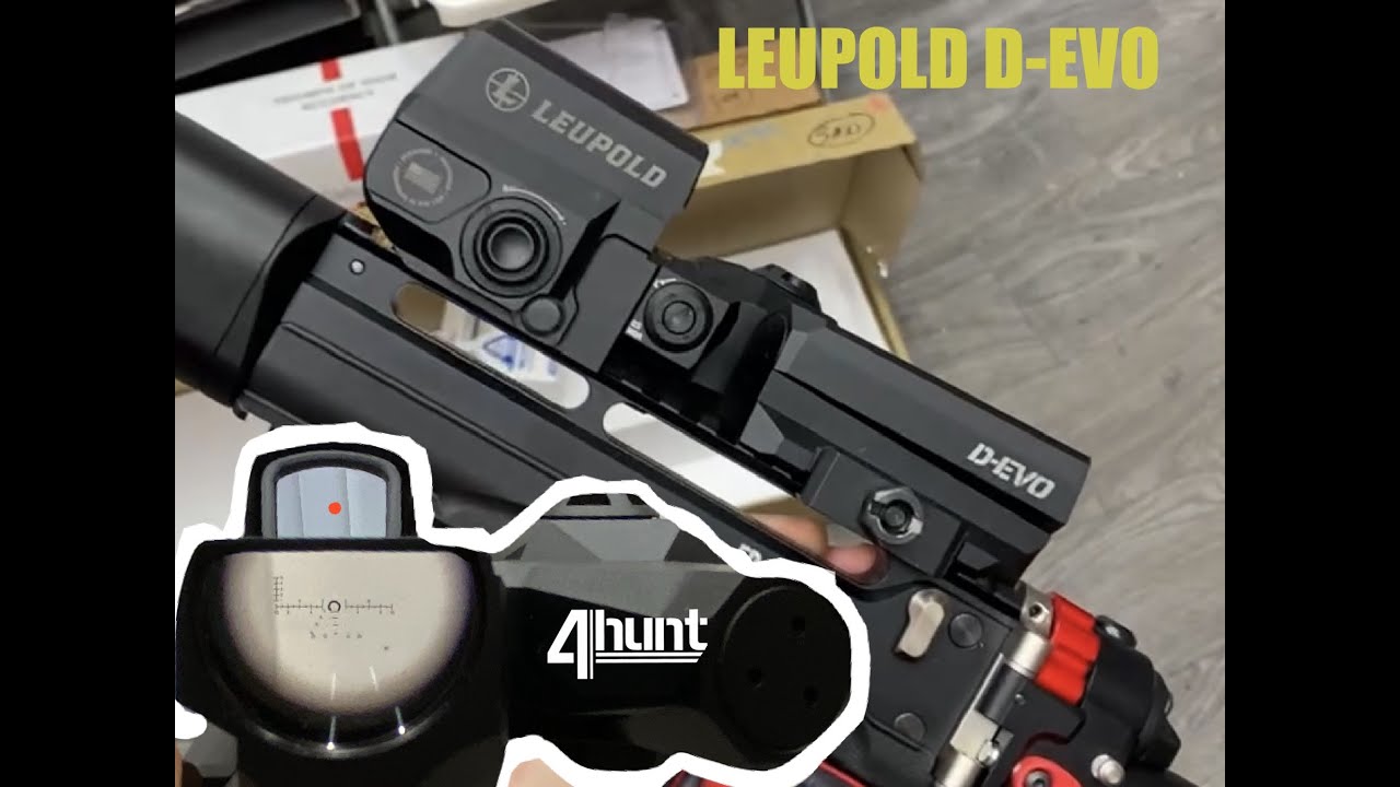 LEUPOLD D-EVO 6X20 MATTE + КОЛЛИМАТОР LEUPOLD CARBINE с установкой на Леший 2ю