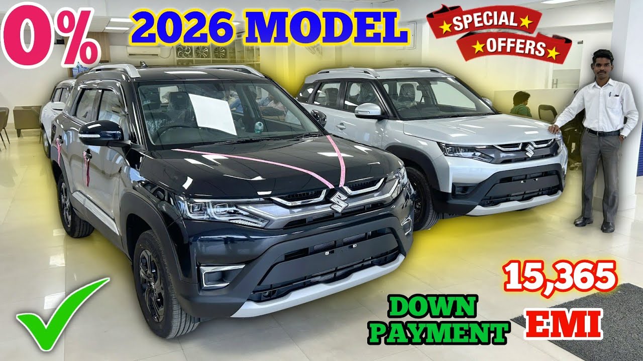 2026 Maruti Suzuki Brezza Base To Top Model Best Discount Offer 🤯 || 2026 Maruti Brezza New Price