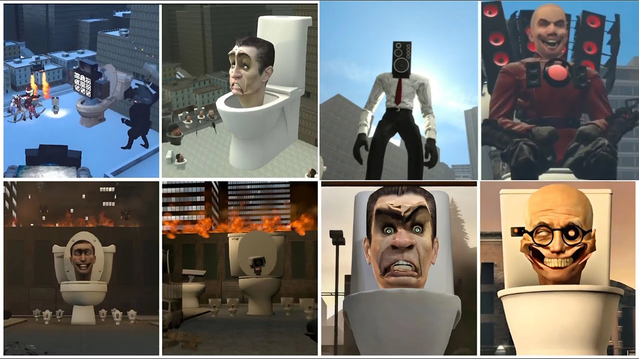 SKIBIDI TOILET MEGA BATTLE