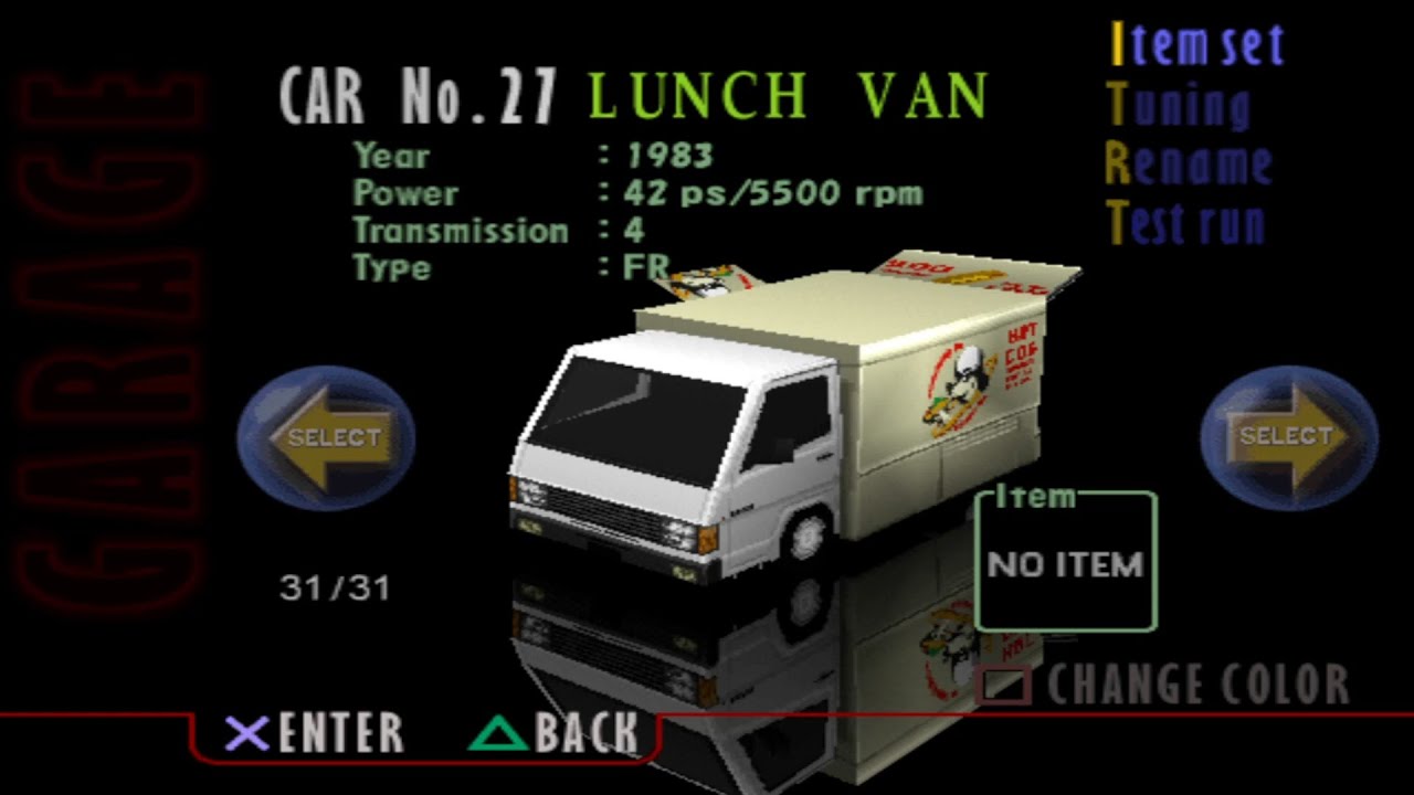 Runabout 2 All Cars [PS1]