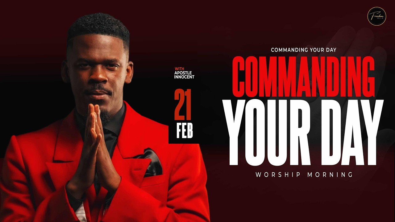 COMMANDING YOUR DAY || DR. APOSTLE INNOCENT