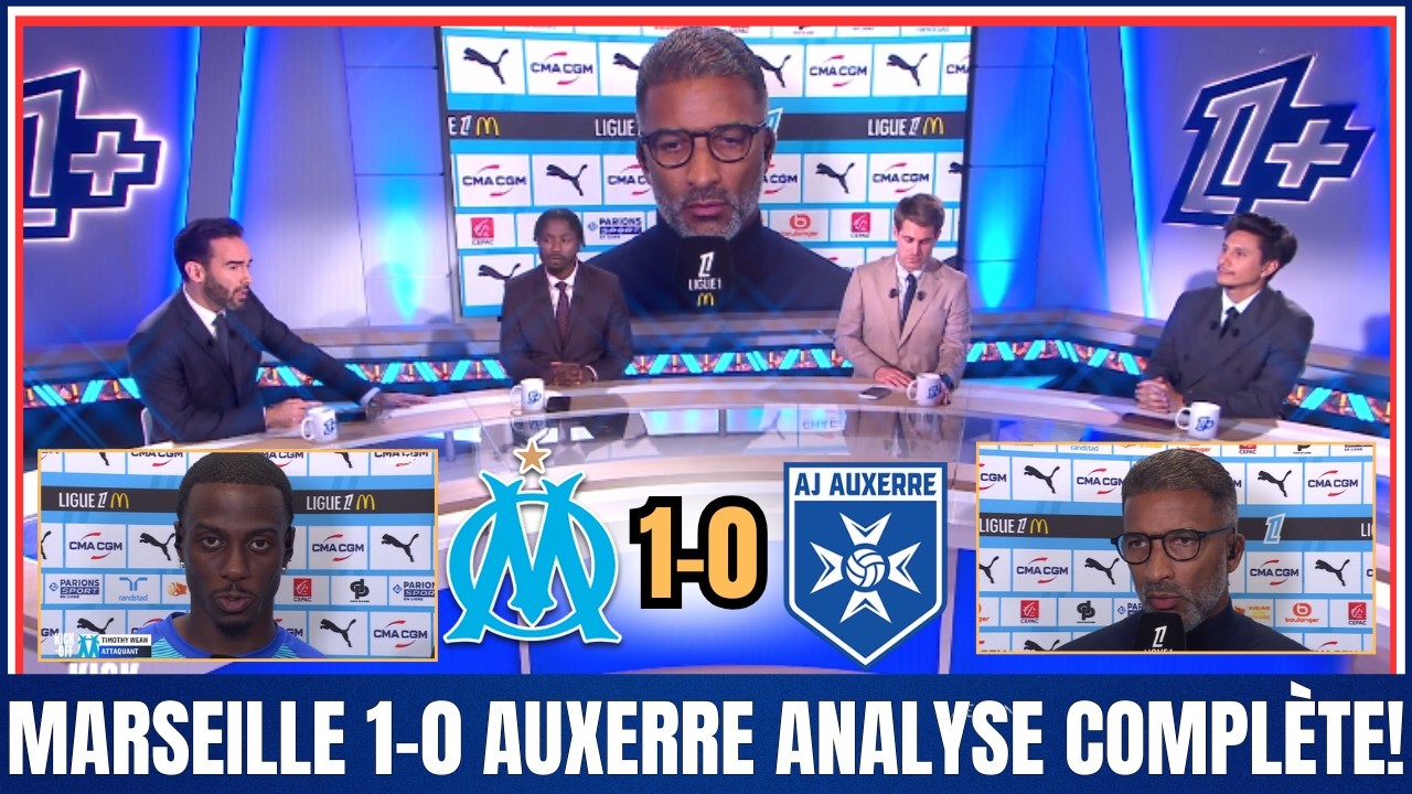 Marseille 1-0 Auxerre : OM en pleine forme ! Troisième victoire de suite et analyse forte de Beye !