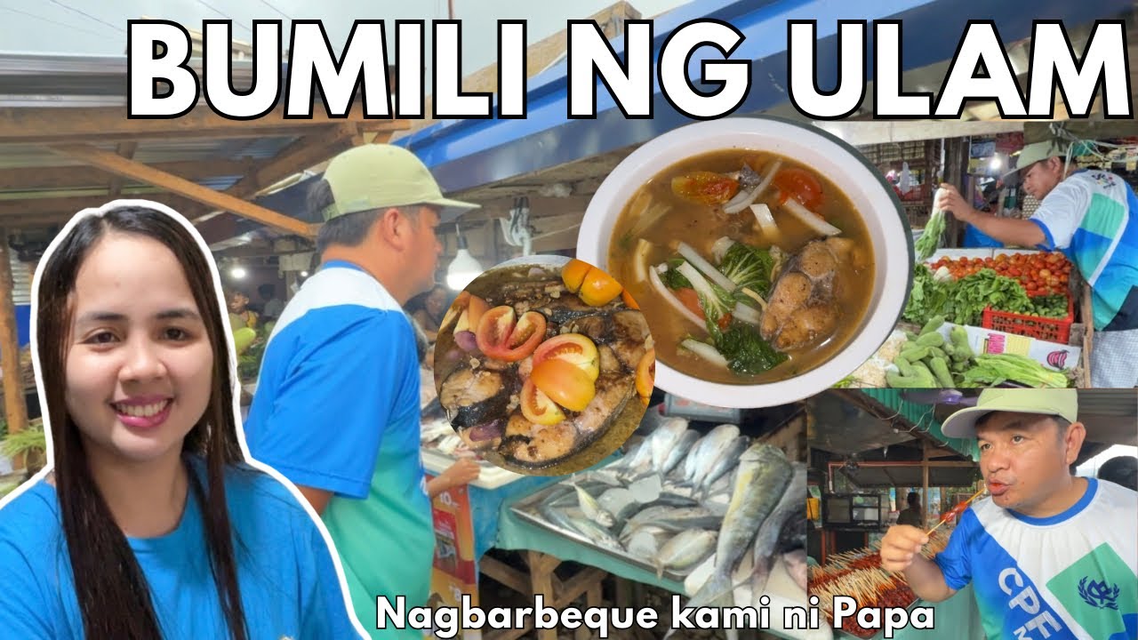 NAMALENGKE KAMI NI PAPA + NAGBARBECUE | SINIGANG NA PRITONG ISDA ANG NILUTO NI PAPA PARA SA HAPUNAN