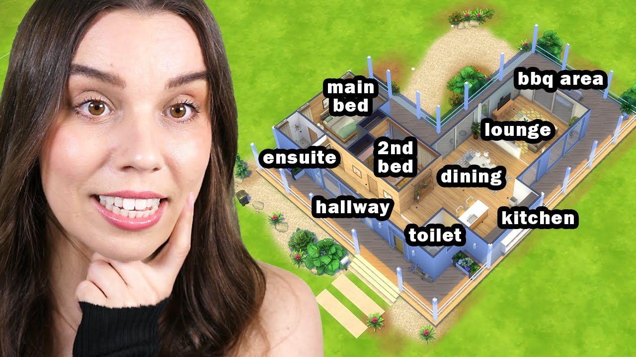 i built a house in The Sims 4