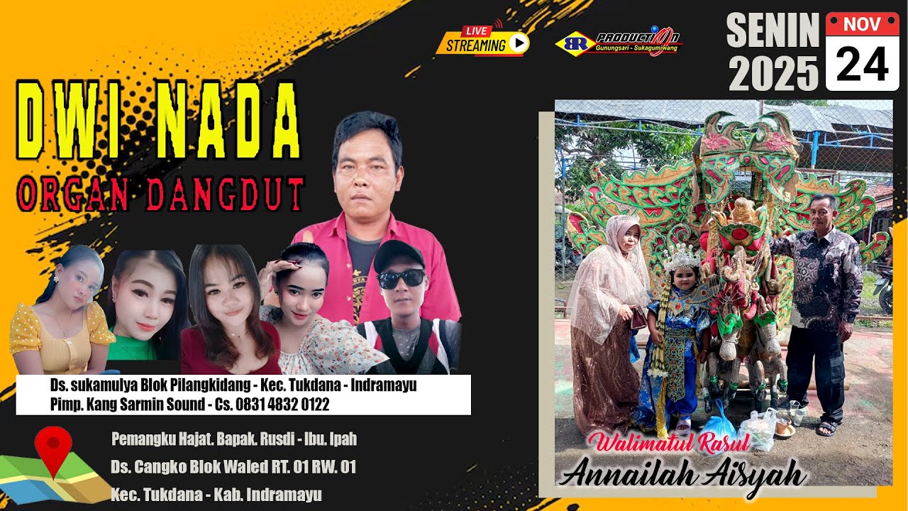 🔴LIVE STREAMING ORGAN DANGDUT & SINGA DANGDUT DWI NADA || CANGKO 24 NOVEMBER 2025