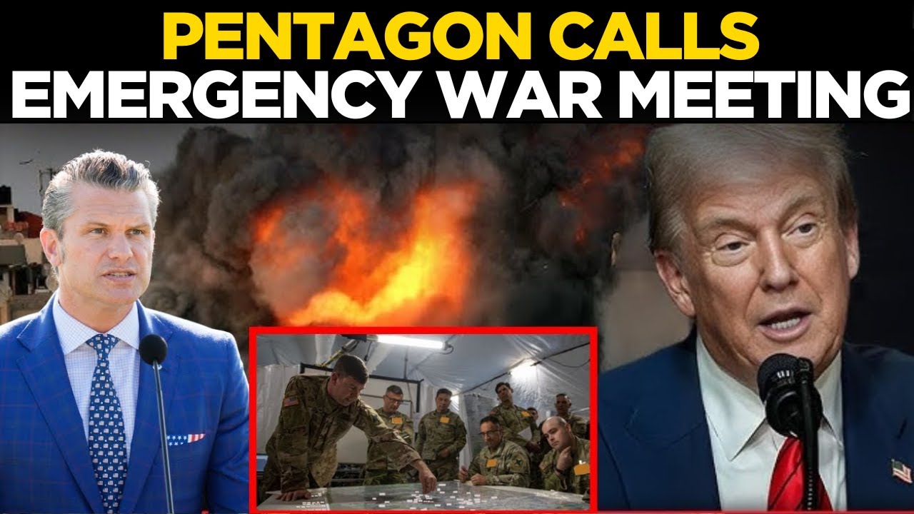 US News LIVE | Pentagon Calls Emergency War Meeting Amid Rising Global Tensions | Trump | Venezuela