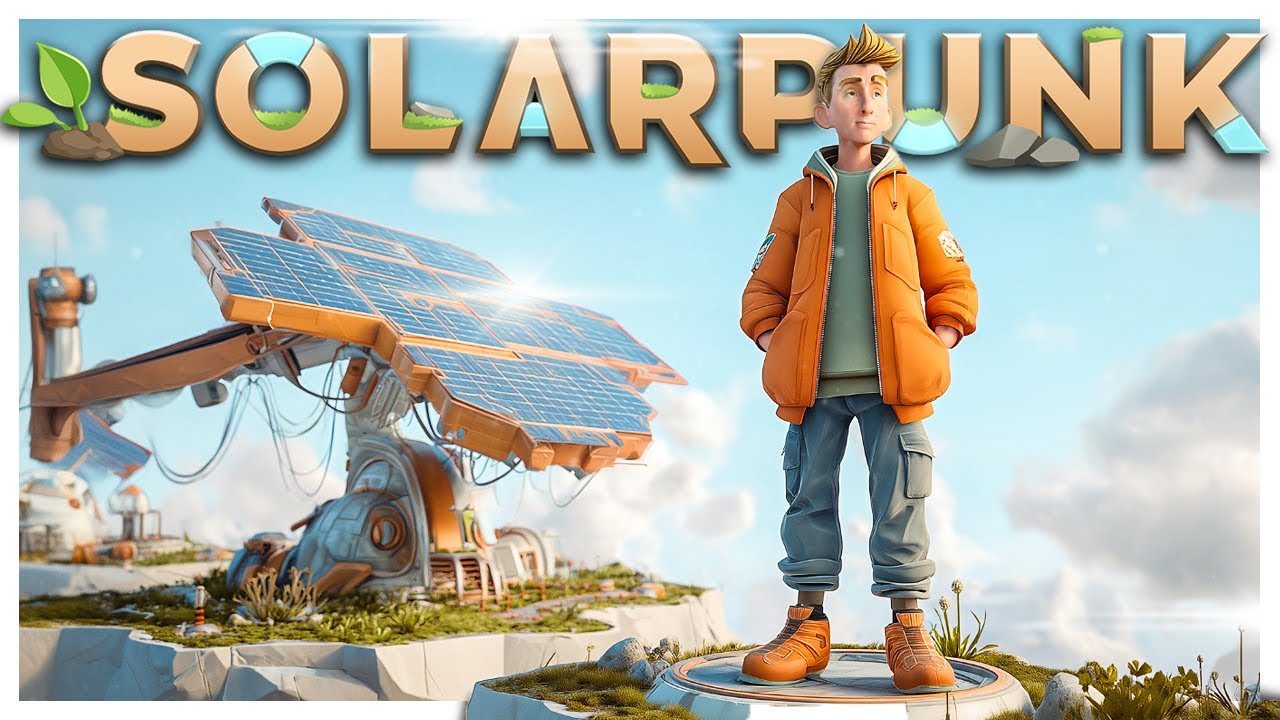 Building a SKY EMPIRE in Solarpunk! 🚀