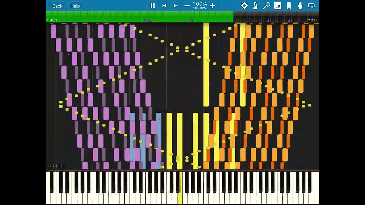 Synthesia Can&rsquo;t Handle Rush E 2 Fanmade!!