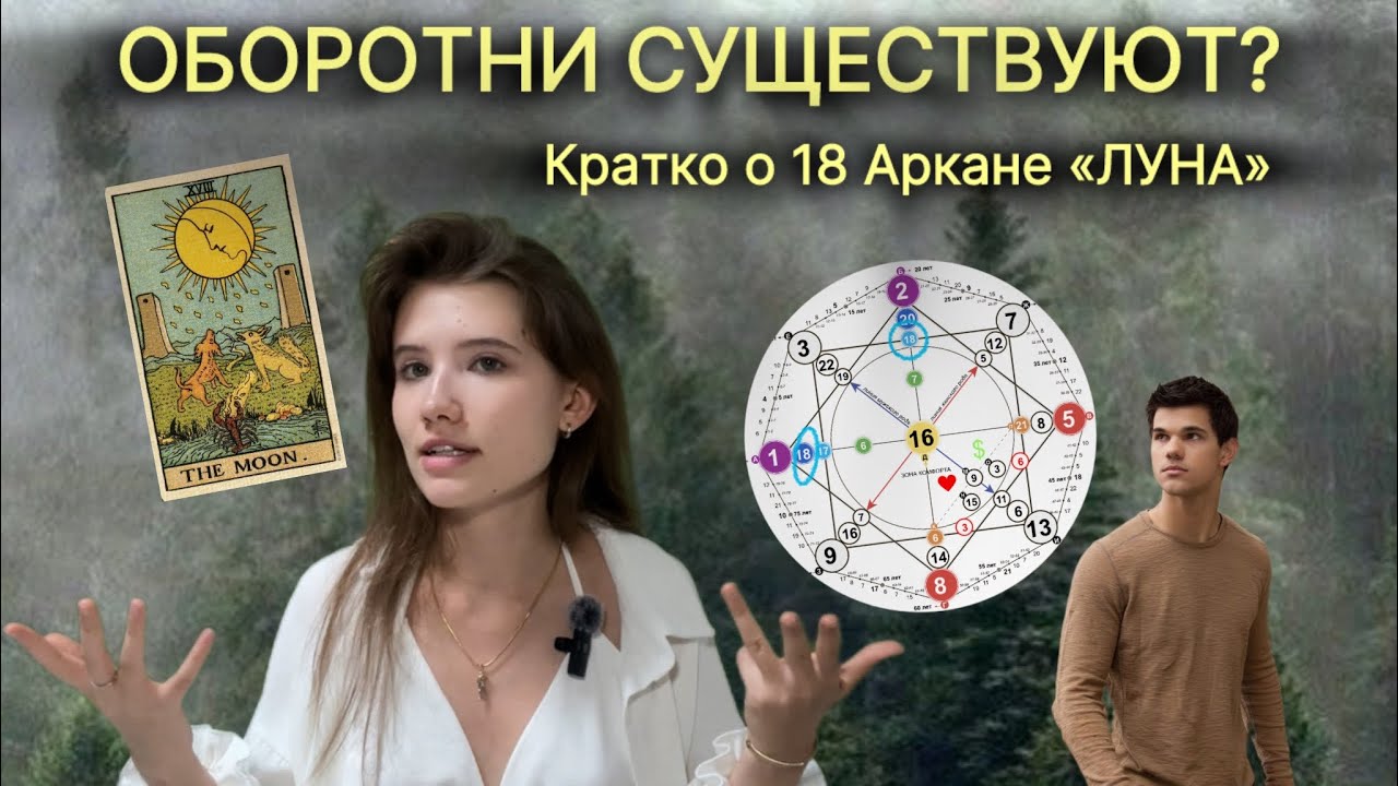 18 АРКАН В МАТРИЦЕ СУДЬБЫ | 18 АРКАН «ЛУНА» | ОБОРОТНИ СРЕДИ НАС | ПЛЮСЫ И МИНУСЫ 18 АРКАНА