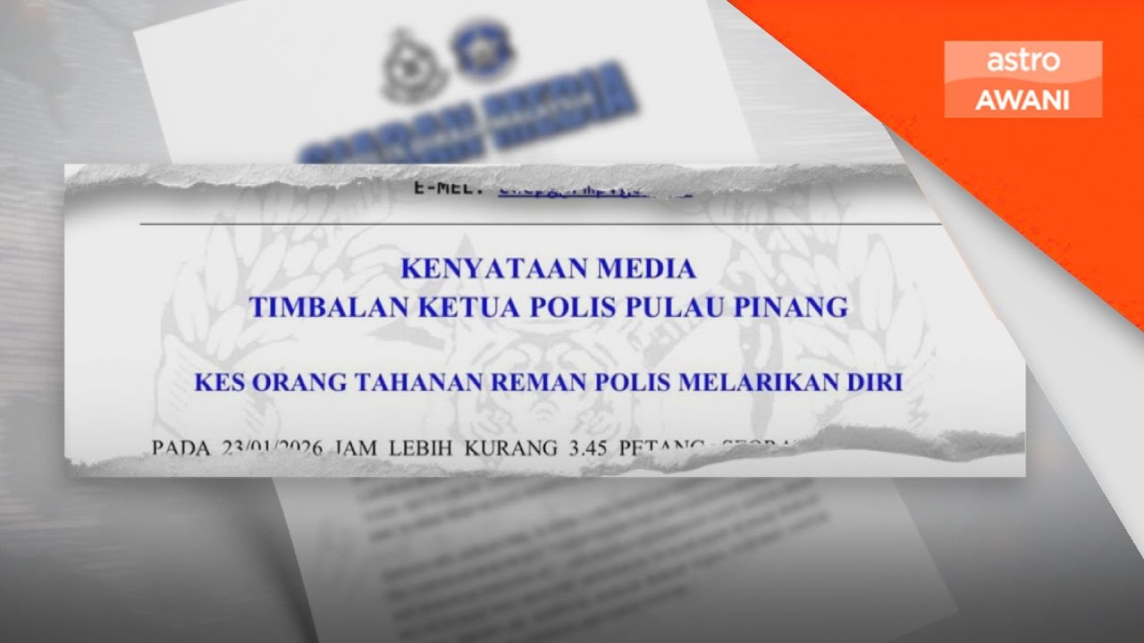 Polis kesan tahanan reman lari dari Hospital Sungai Bakap