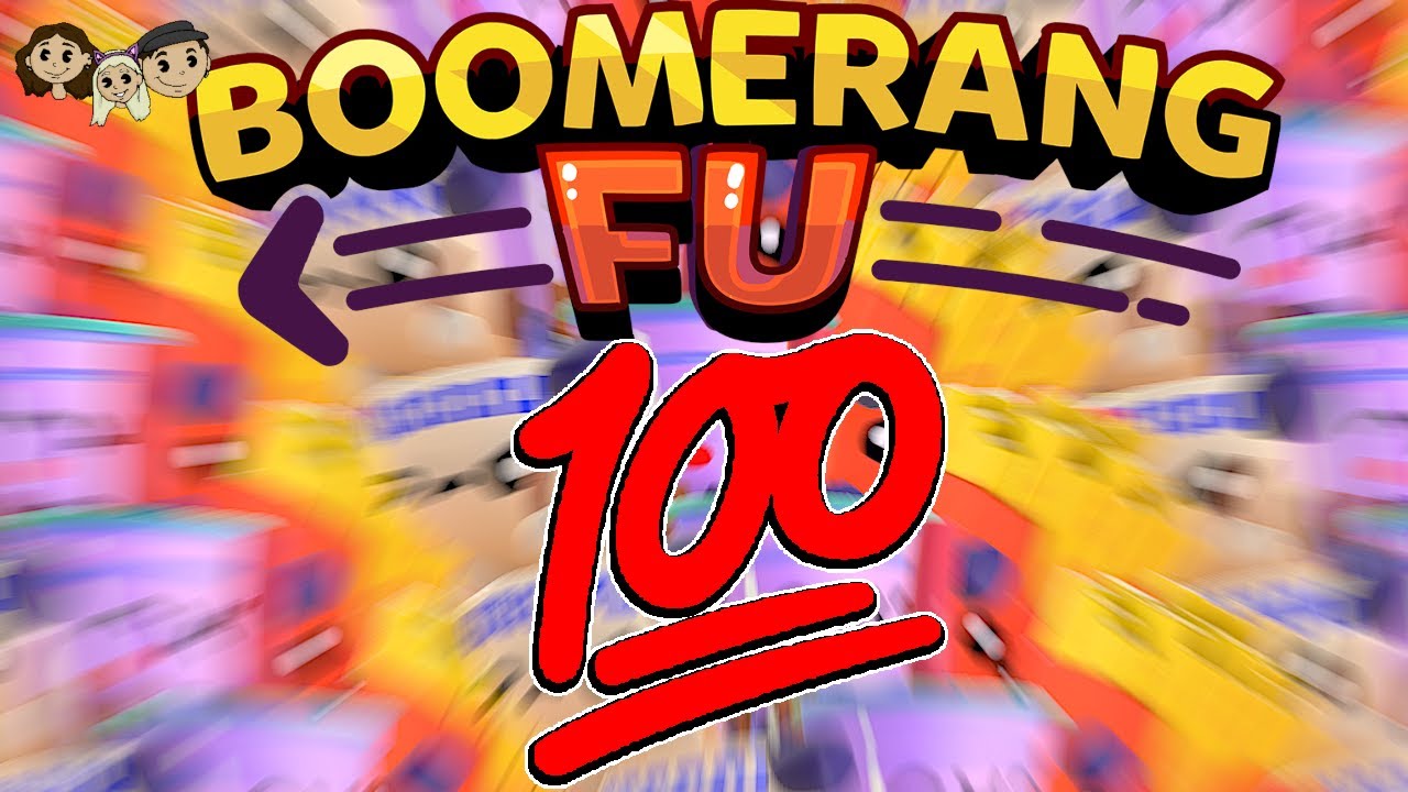 Boomerang Fu Gameplay #100 : COOL CHILL | 3 Player