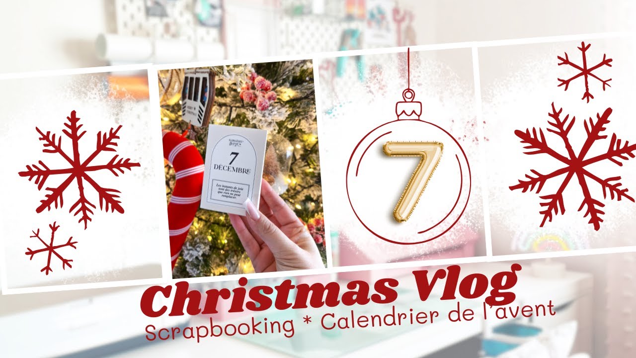 VLOGMAS #7 UNBOXING des cases 6 & 7 + Créations Laser et Personnalisation !!! #calendrierdelavent