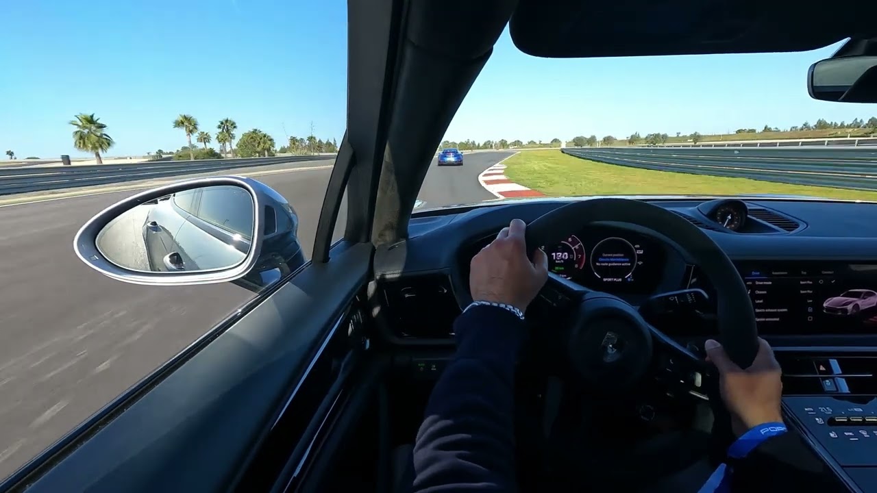 2024 Porsche Panamera Turbo chasing 911 Turbo S