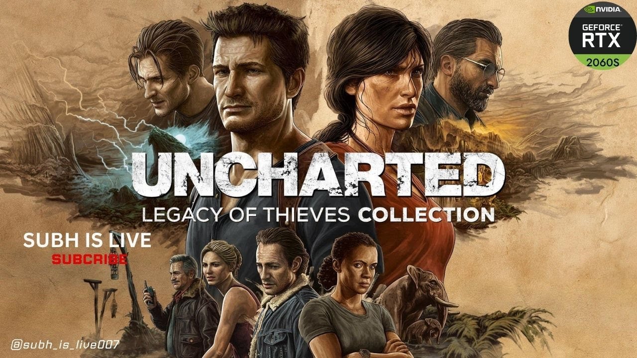 UNCHARTED THE LOST LEGACY | BGMI WITH SUBH