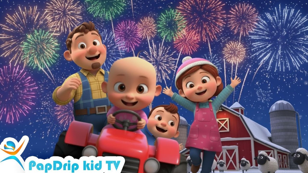 Sing Along Farm Songs 🌾👨‍👩‍👧‍👦 | Happy New Year 2026 | Nursery Rhymes & Kids Songs