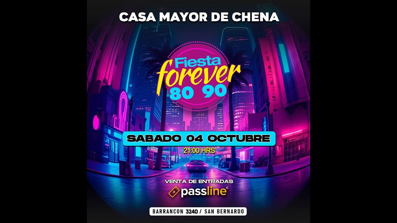 DJKRLOZ - Fiesta Forever 4Oct25 🇨🇱🔥 - Depeche Mode, Corona, Cyndi Lauper, VengaBoys, Soda Stereo..