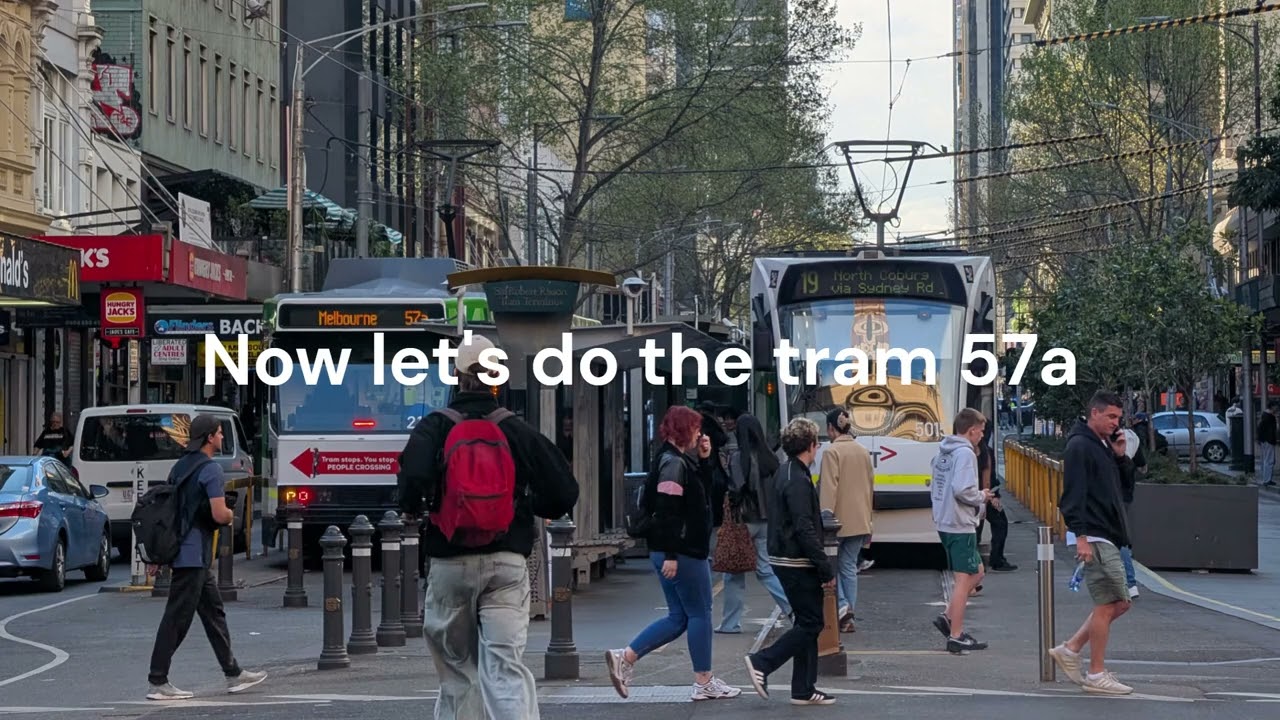 Getting to the Melbourne Royal Show 2025 (Train and Tram rides)