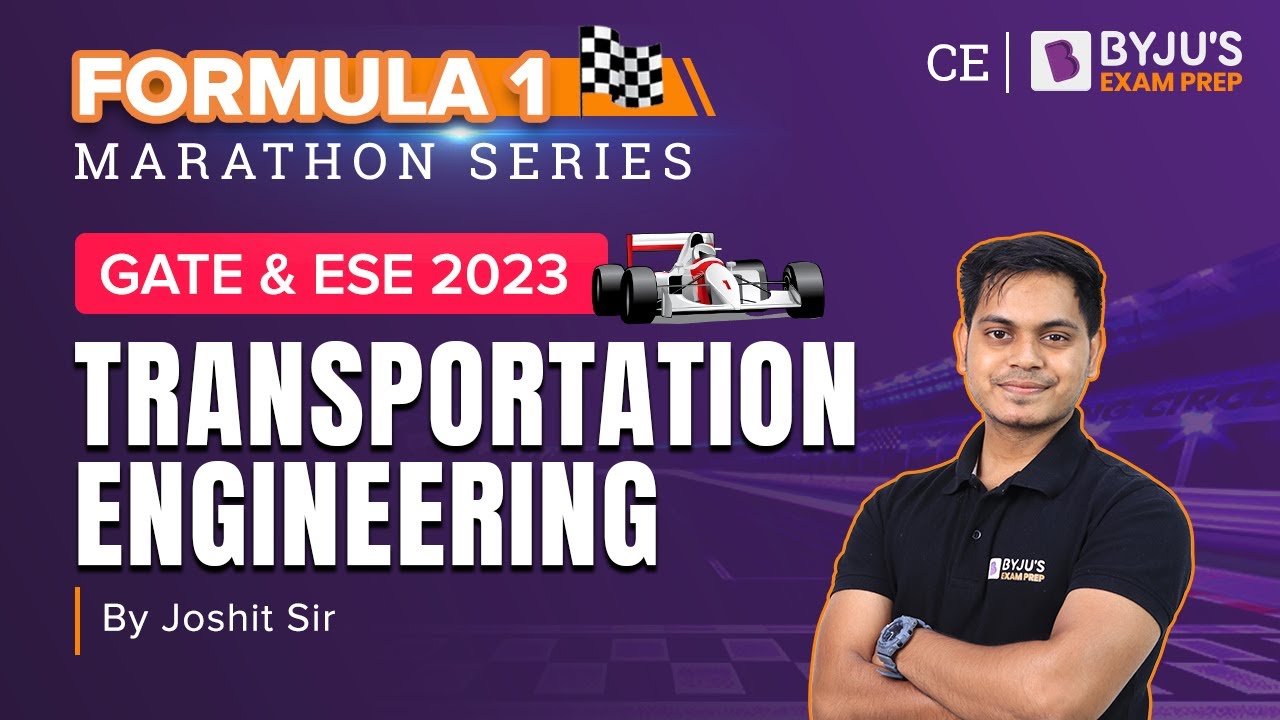 Transportation Engg. Formula Revision | GATE & ESE 2023 Civil Engineering (CE) Exam Preparation