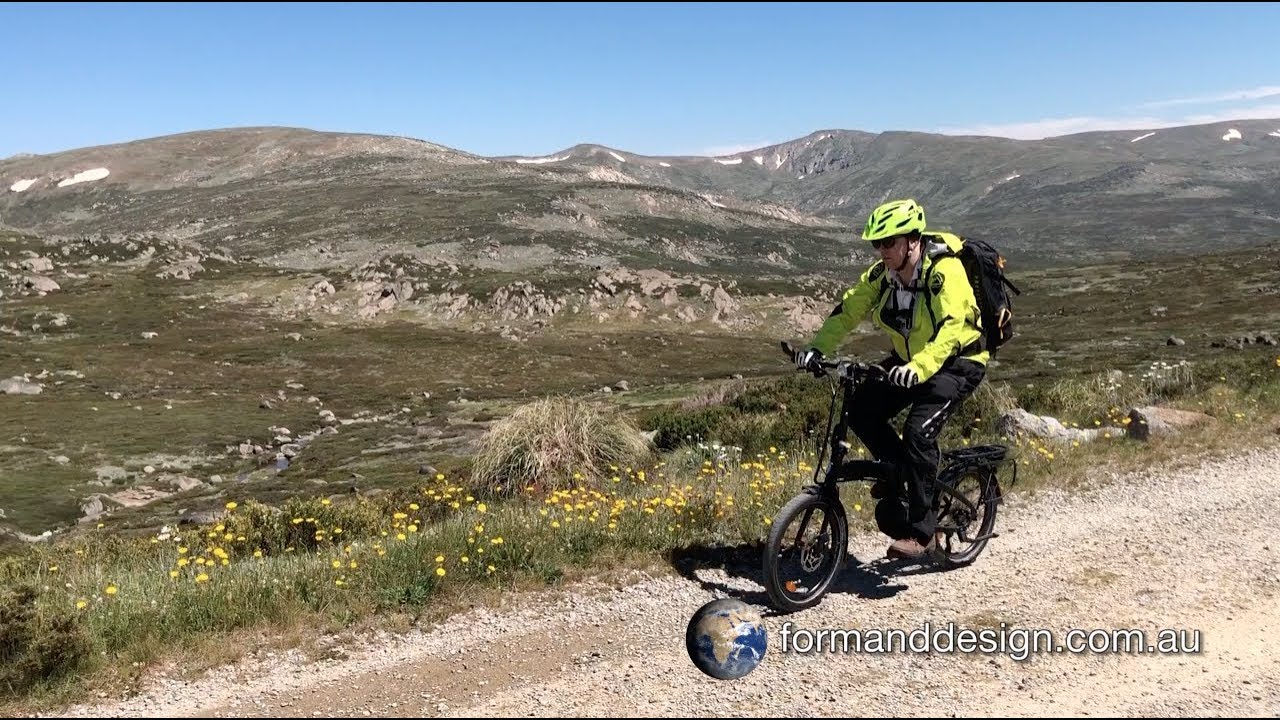 Tern Vektron S10   Ridden to the Highest Mountain in Australia