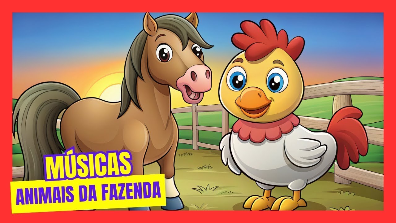 Músicas de ANIMAIS DA FAZENDA para Crianças