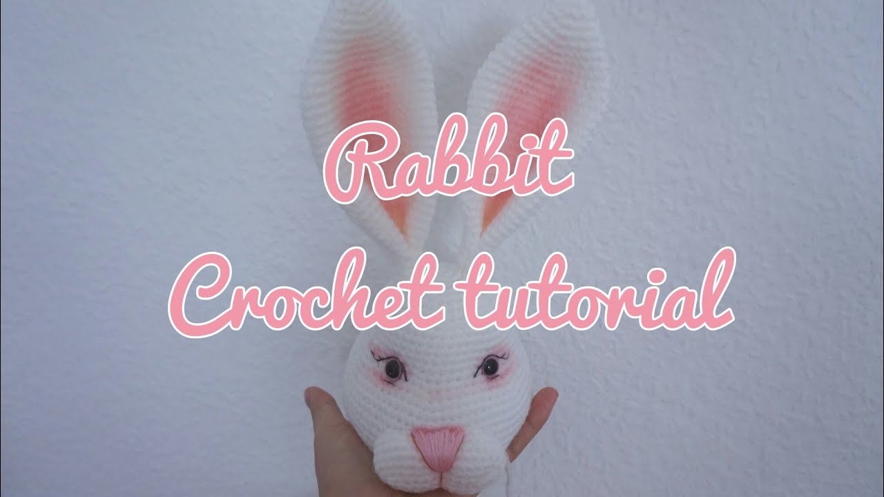How to crochet a sweet Rabbit 🐰/ Large size Rabbit crochet