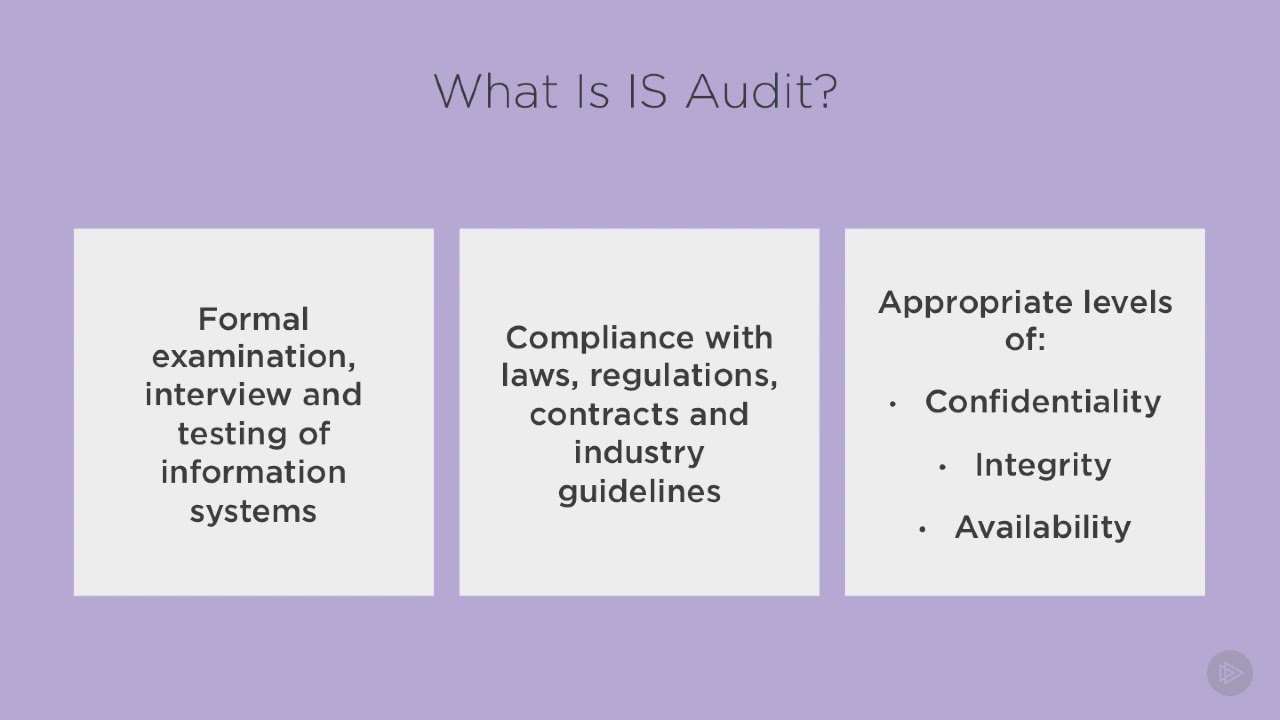Information Systems Auditor - The Process of Auditing - 03  Audit Standards and Risk based Audit