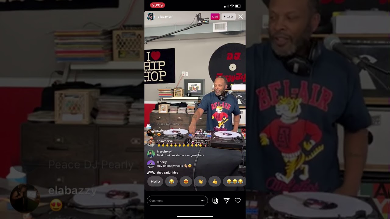 DJ Jazzy Jeff Magnificent House party 18.04.2020