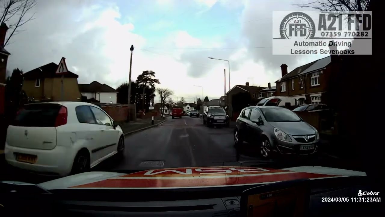 Maidstone Driving Test @1111 5th March 2024 x2 Speed (P2m)