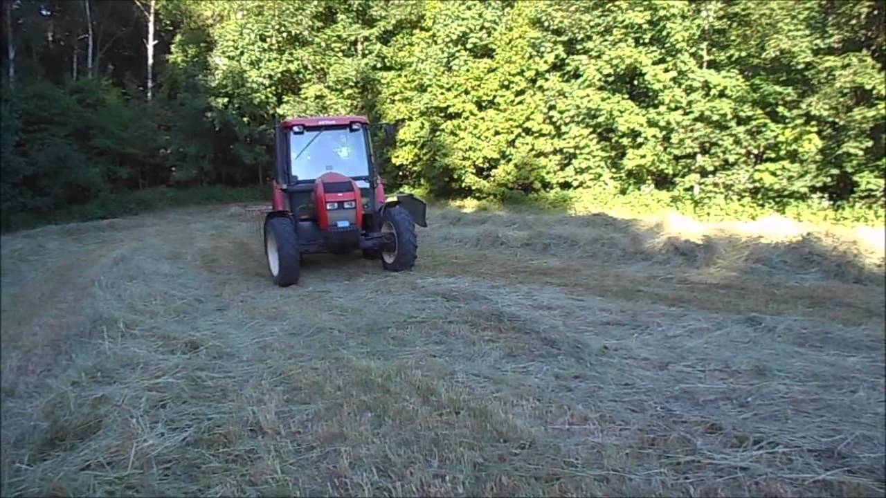 zetor 6441 proxima-shrabování sena