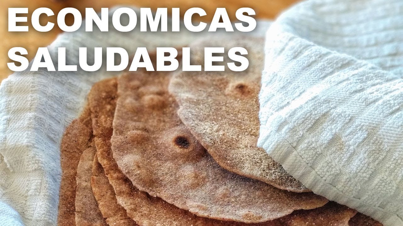 RECETA DE TORTILLAS/RAPIDITAS INTEGRALES PARA TACOS.