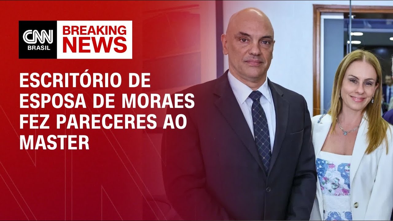Escritório de esposa de Moraes produziu 36 pareceres para Banco Master | CNN NOVO DIA