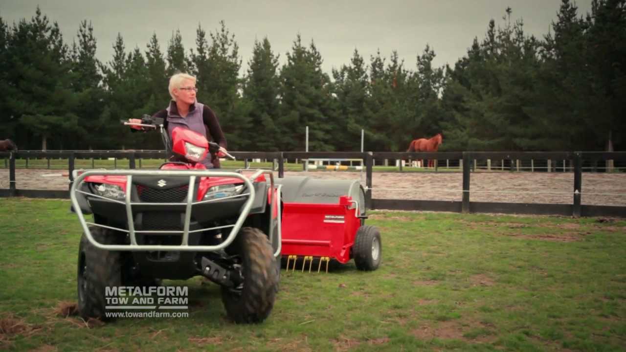 Tow and Collect | Tow and Farm UK & Europe - Pasture Cleaner, Manure Sweeper, Pick up Horse Manure
