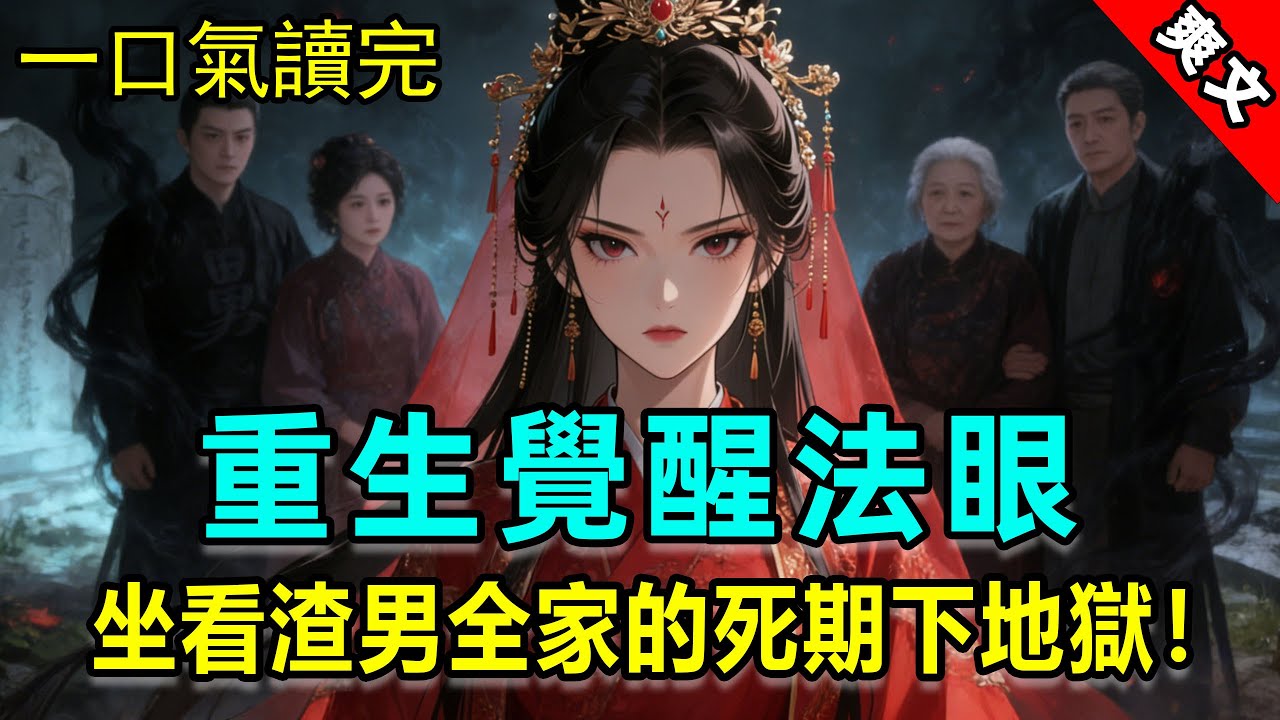 【一口氣讀完】重生回新婚夜，我覺醒法眼一眼斷生死！我不逃了，坐看渣男全家按死期一個個下地獄，可那位萬人屠攝政王卻撕碎我的和離書說……#重生 #重生逆襲 #玄學 #看相