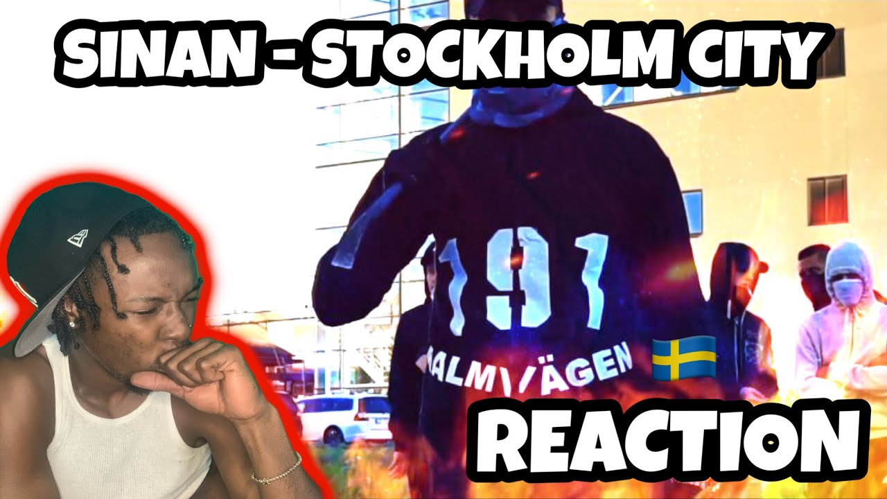 AMERICAN REACTS TO SWEDISH DRILL RAP! Sinan - Stockholm City (ENGLISH LYRICS)
