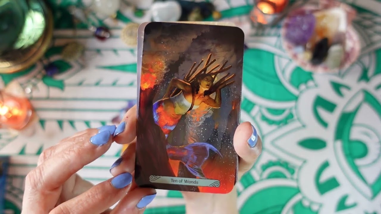 MERMAID TAROT - Deck Review - DIVINATION WITH THE MAGIC OF THE MERMAIDS AND THE ESSENCE OF THE SEA!